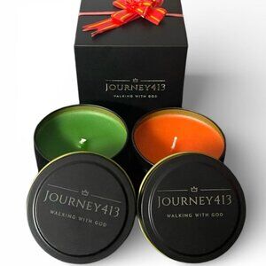 NEW! JOURNEY413 SCENTED SM CANDLE -SKITTLES EDITION - SEALED 1 (PC)